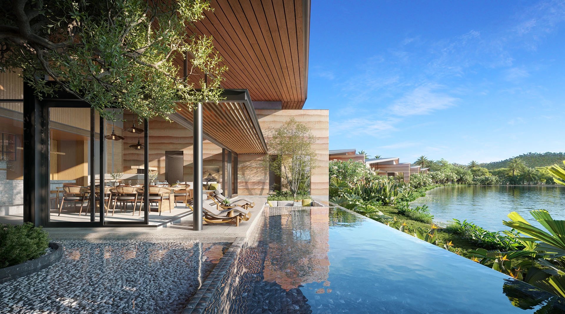 SERRANA Lakefront Pool Villas